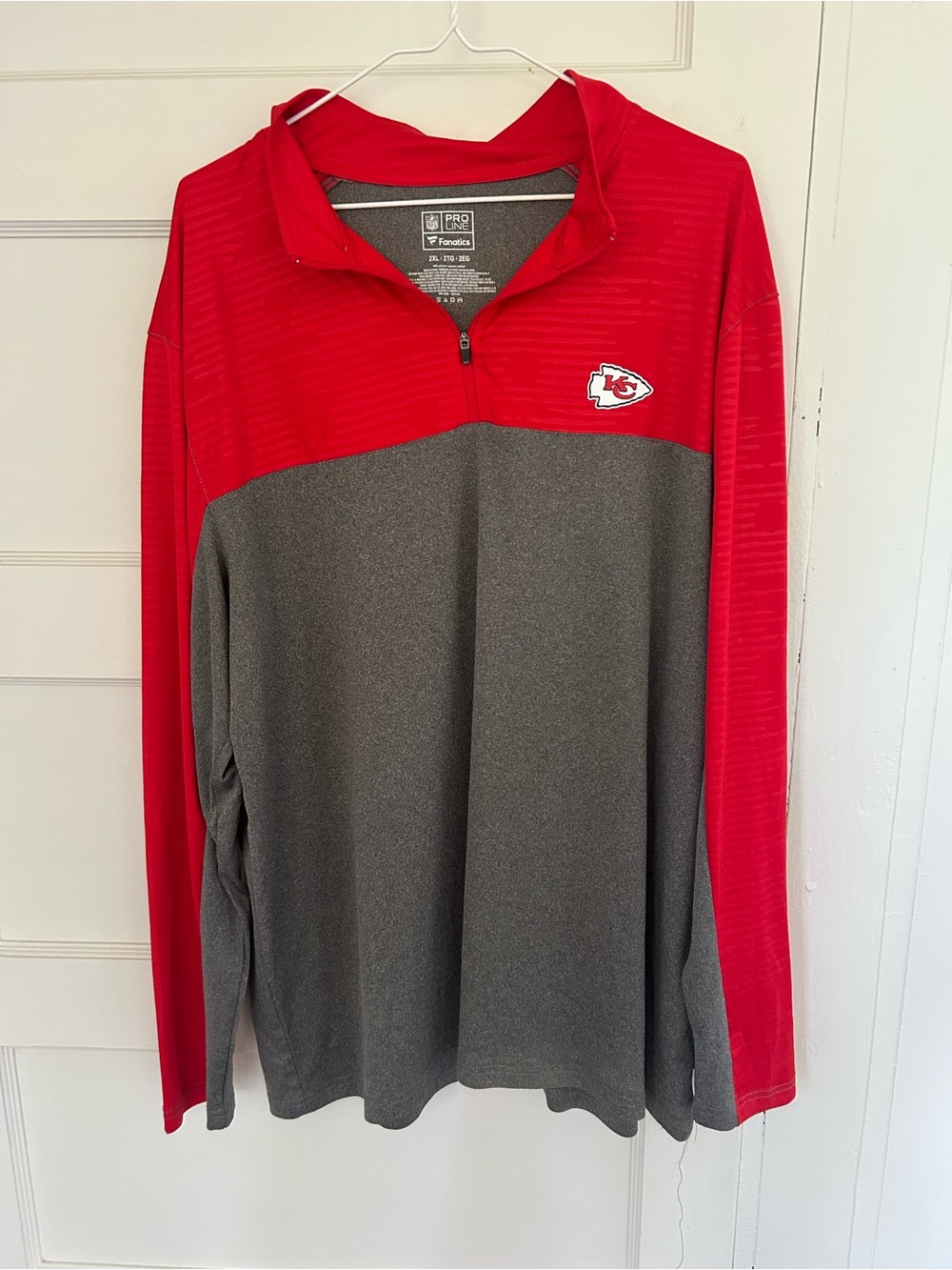 Fanatics Chiefs NFL Pro Line Quarter-Zip Pullover